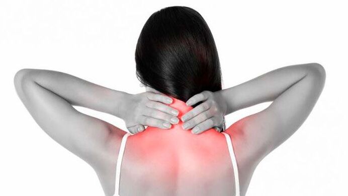 s cervikalnom osteohondrozom moguća je bol u zglobovima