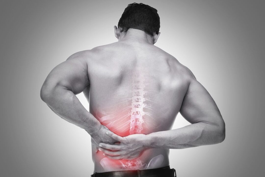 pogoršanje boli u zglobovima donjeg dijela leđa